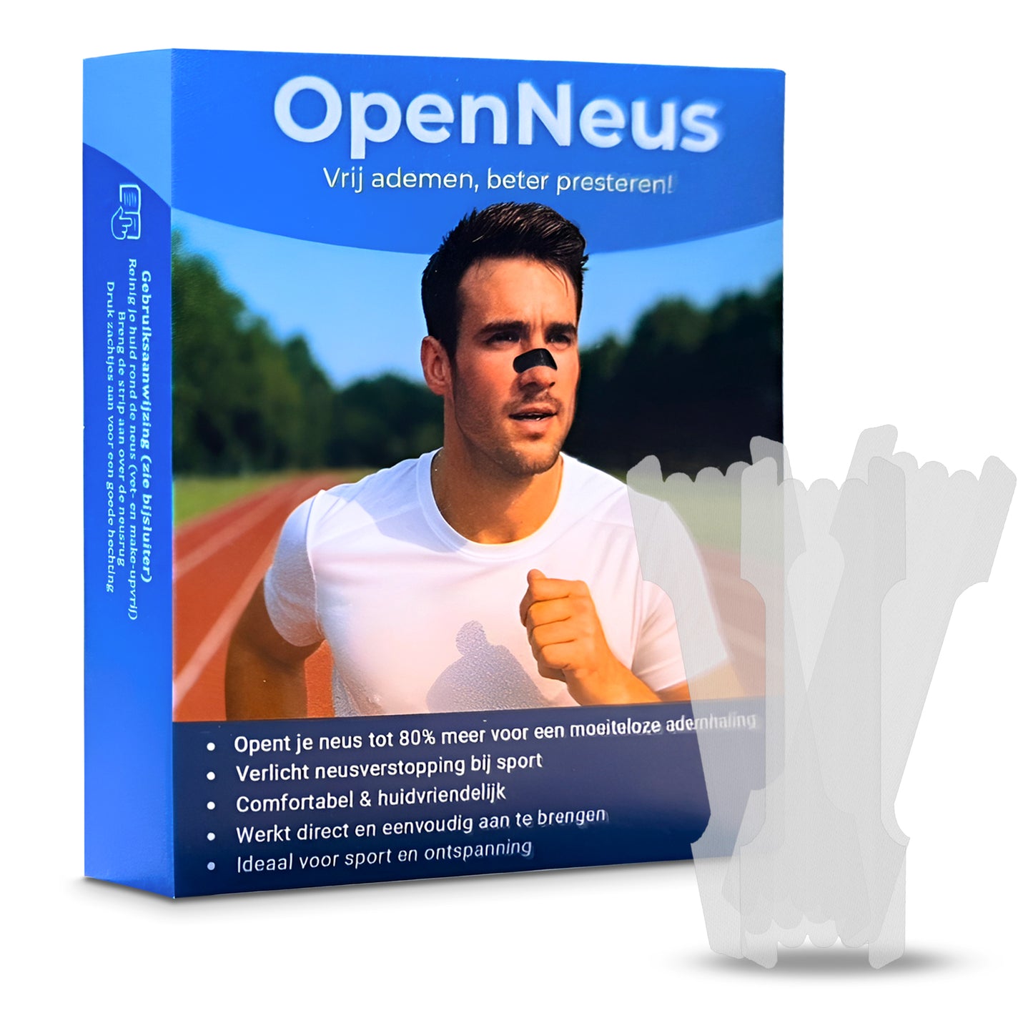 Doorschijnende Neusstrips