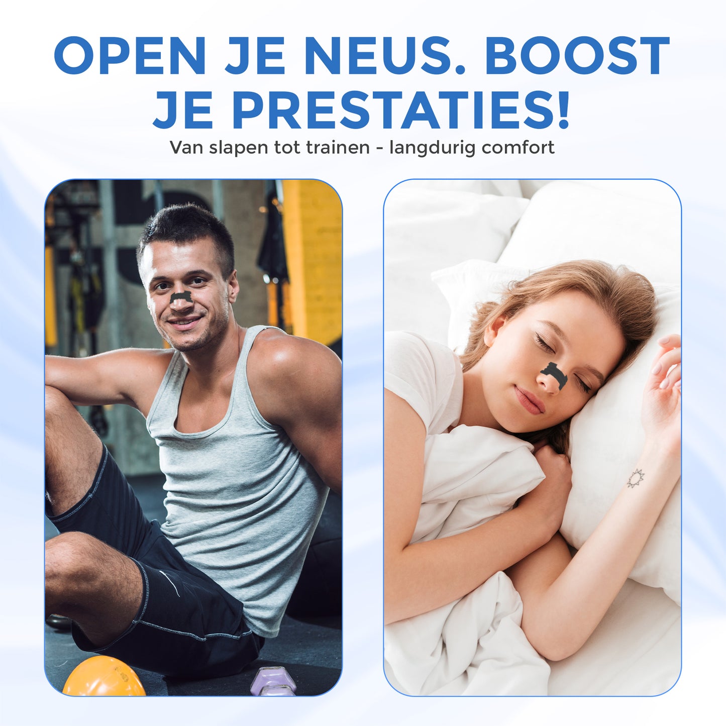 Zwarte Neusstrips