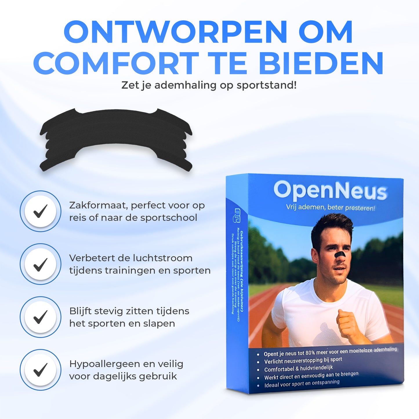 Zwarte Neusstrips