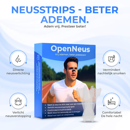 Doorschijnende Neusstrips
