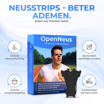 Zwarte Neusstrips